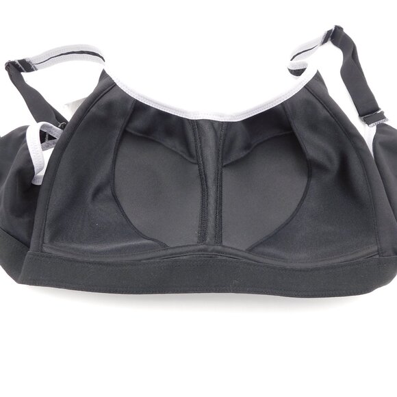 Wacoal Kerri Wirefree Sports Bra | Black & Gray | Athleisure Gym | NWT | 32DD - Picture 3 of 8